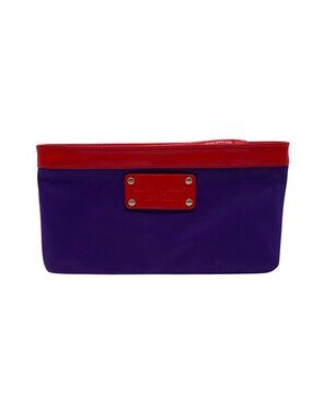 Kate Spade Purple Nylon Wristlet Wallet